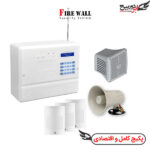 پکیج دزدگیر فایروال F10 سیم کارتی با 3 چشمی