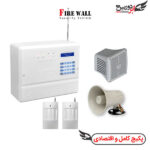 پکیج دزدگیر فایروال F10 سیم کارتی با 2 چشمی بیسیم