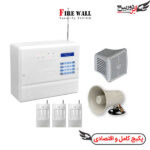 پکیج دزدگیر فایروال F10 سیم کارتی با 3 چشمی بیسیم