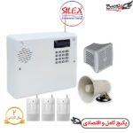 پکیج دزدگیر سایلکس لایت سیم کارتی با 3 چشمی بیسیم