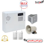 پکیج دزدگیر سایلکس لایت سیم کارتی با 2 چشمی بیسیم