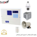 پکیج دزدگیر اماکن NEWLEX NX3 با 1 چشمی و دوربین لامپی چرخشی