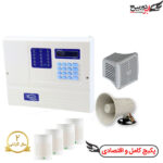 پکیج دزدگیر اماکن با 4 چشمی نیولکس مدل NEWLEX NX3
